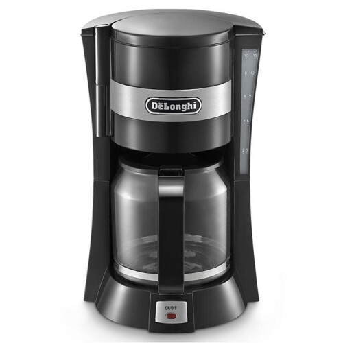 De'Longhi Filter Coffee Machine, 1.25L - Black 2