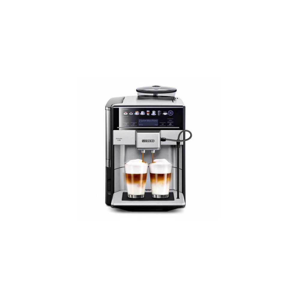 Siemens EQ.6 plus Freestanding Espresso machine Black