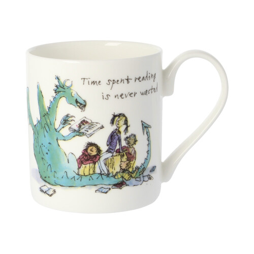 Quentin Blake Time Spent Reading Bone China Mug 1