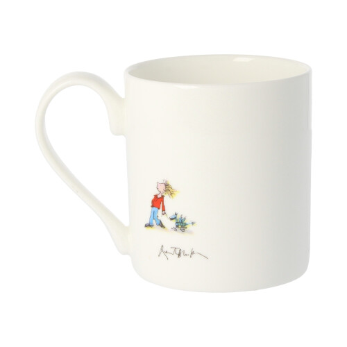 Quentin Blake Time Spent Reading Bone China Mug 2