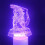 3D Dinosaur Godzilla LED Night Light - Color-Changing, Touch-Activated Table Lamp for Bedroom (USB Powered) 3