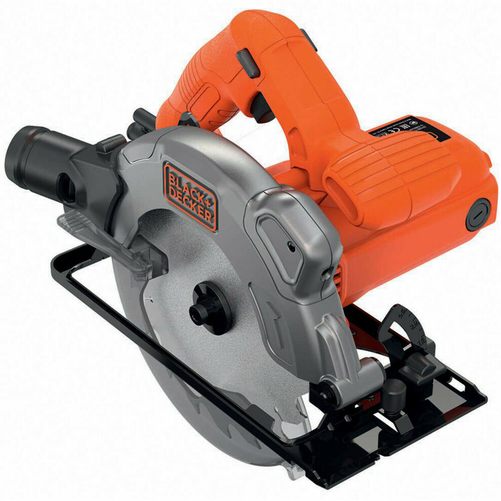 Black & Decker Circular Saw 190MM With Laser Guide 1250w & 240v - CS1250L-GB