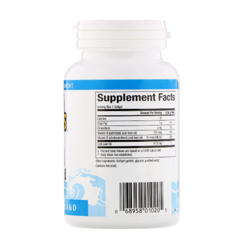 Super Cod Liver Oil, 90 Softgels 1