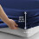 Imperial Rooms (Navy Blue, Double (137 x 190 cm)) Fitted Sheet Bed Sheets Extra Deep 25CM Single Double King Sizes 2