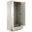 Kendal 2 Door 1 Drawer Wardrobe In Grey Colour 8
