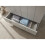 Kendal 2 Door 1 Drawer Wardrobe In Grey Colour 4