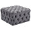 Living And Home Large Sofa Coffee Table Ottoman Pouffe Rest Footstool Button Chair 4