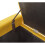 Verona Ottoman Storage Bench In Mustard Fabric 9