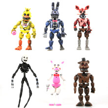 6Pcs FNAF Five Nights At Freddy's Action Figure Modello Bambini Giocattoli