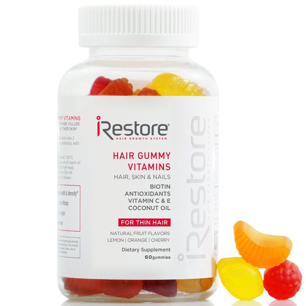 iRestore Vitamins Hair Gummies -Vegan Biotin Gummies