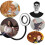 Ranpo LED Selfie Ring Light with Cell Phone Holder Flexible Stand Stream 11