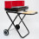 Foldable Charcoal Trolley Barbecue ,BBQ Grill, Black,Red, Best 12