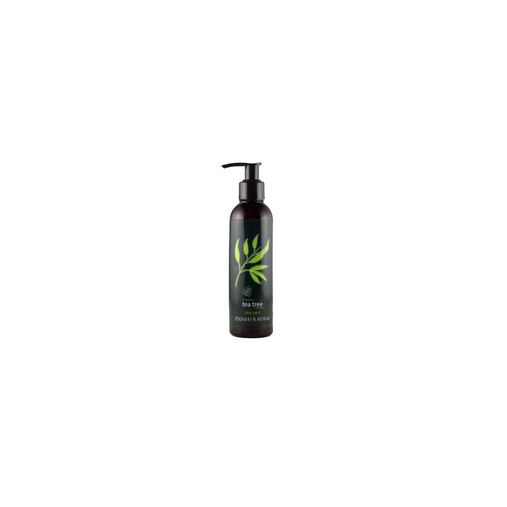 Outback Organics Skin Wash 250Ml - Foaming Cleanser With Tea Tree, Mountain Pepper & Peppermint For Oily/Problem Skin