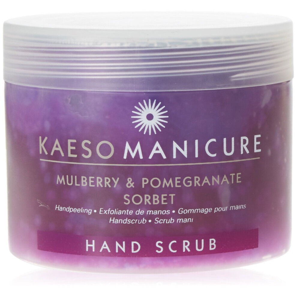Kaeso Mulberry and Pomegranate Sorbet Hand Scrub 450ml