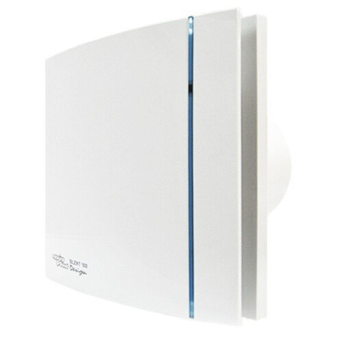 ENVIROVENT SILENT DESIGN 4" FAN WITH  ADJ. TIMER, 22L/S (80M3/H), 8W