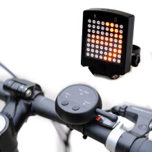 64 LED Wireless Remote Laser Fahrrad Rücklicht Fahrrad Blinker Sicherheit Warnlicht