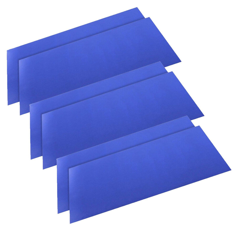 6 x Anti Frost Fridge Freezer Mat Manual Ice Defrost Durable Liner (50cm x 25cm, Pack of 6)