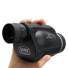 13x50 Monoculaire télémètre étanche - portée 1000 m, télescope d'observation pour le golf, camping et randonnée