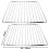 Universal Universal Adjustable Extendable Oven Shelf (310 x 360-590mm, Pack of 2) 1
