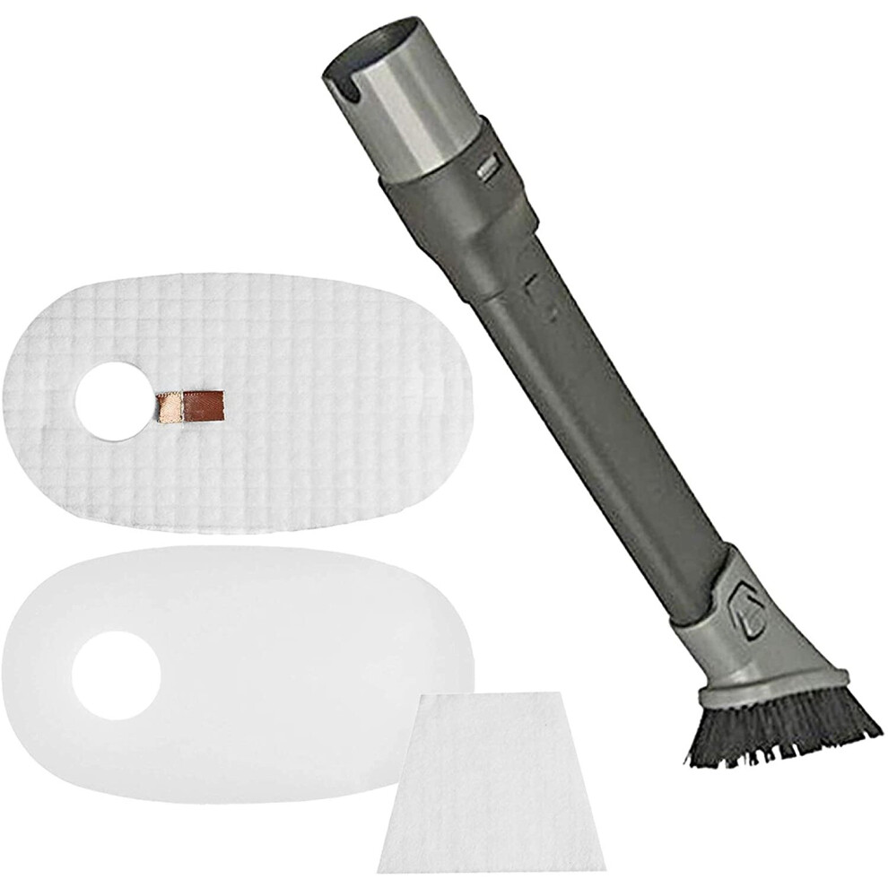 Spares2go Filter Kit + 2-In-1 Dusting Brush Crevice Tool For Shark Nv320 Vacuum Cleaner