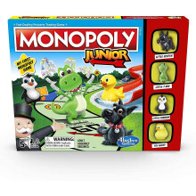 Hasbro Gaming Monopoly Junior Game With PLay Money