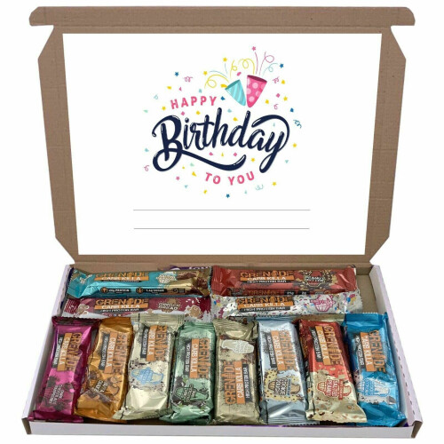 (Birthday) Grenade High Protein Mixed 12 Bars Bar Gift Box