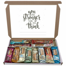 (You Are A Stronger Than You Think) Grenade High Protein Mixed 12 Bars Bar Gift Box