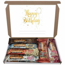 (Birthday - 3) Grenade Mixed 6 Flavour Bars Bar Gift Hamper Box