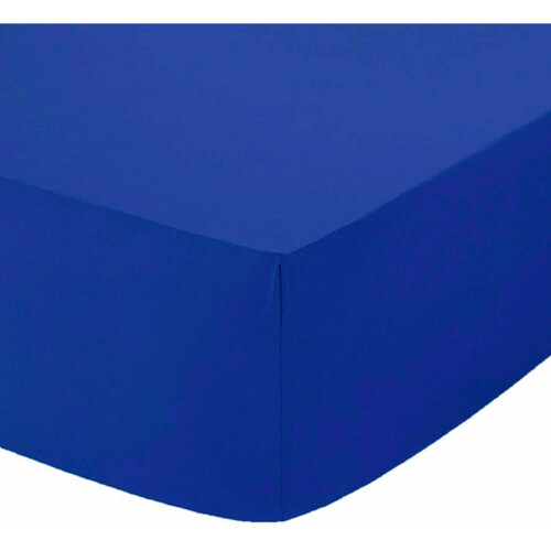 (Royal Blue, King) Fitted Sheet 100% Egyptian Cotton 200 Thread Count