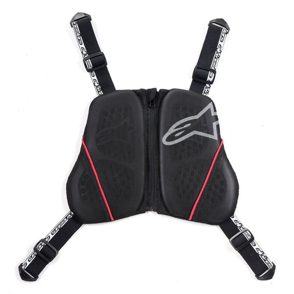 (L, Blk/Wht/Red) Alpinestars Nucleon Kr-C Motorbike Back Protector High Security Blk/Wht/ Red 8051194721426