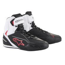 (44, Blk/W/Red) Alpinestars Faster-3 Shoes Motorcycle Motorbike Racing Sports Blk/W/Red