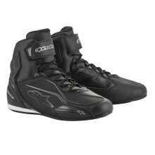 (40, BLACK SILVER) Alpinestars Stella Faster-3 Shoes Motorcycle Motorbike Racing Sports Blk/Silver