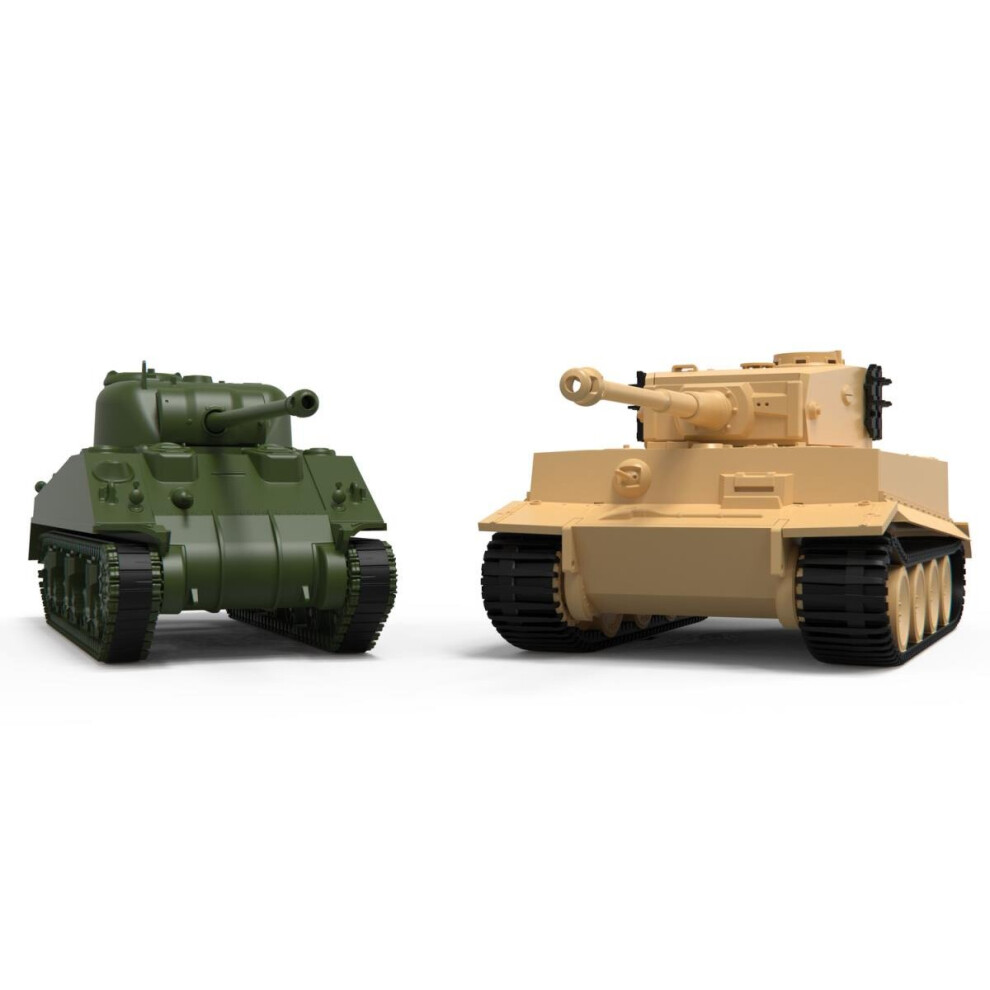 Airfix *Classic Conflict Tiger 1/Sherman Firefly (1:72 Scale)