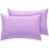(Lilac ) Housewife Pillowcases 200 Thread  100% Cotton 1