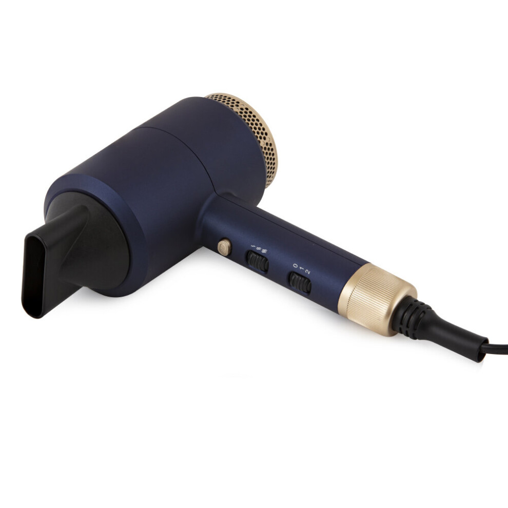 Twilight DC Professional Hair Dryer Blue and Champagne