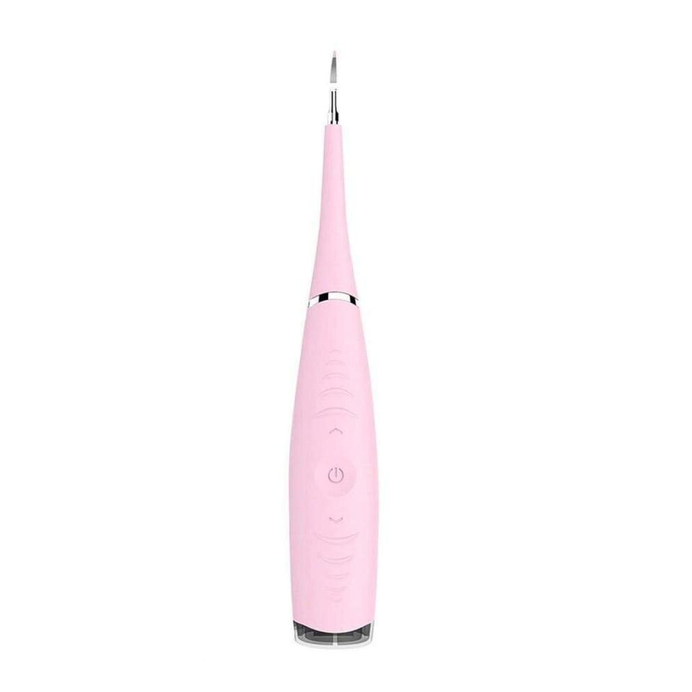 (Pink Blue Ultrasonic Tooth Cleaner) Ultrasonic Tooth Cleaner | Dental Tartar Remover