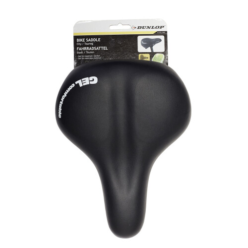 Dunlop Dunlop - Sillín de bicicleta de gel cómodo 1