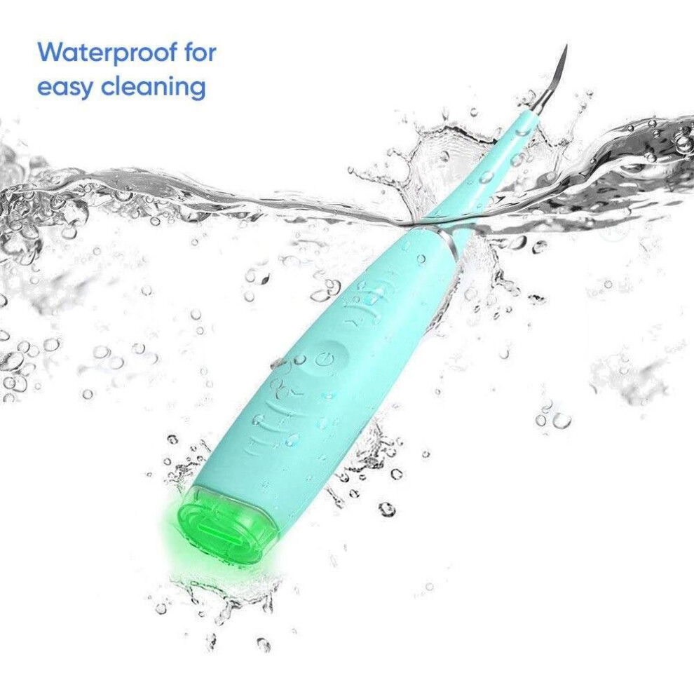 Smile Society (Blue) Ultrasonic Tooth Cleaner | Dental Tartar Remover Blue