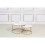 Double Nested Coffee Table Set Marble Effect Nesting Sofa Side Table 2