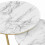 Double Nested Coffee Table Set Marble Effect Nesting Sofa Side Table 6