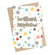 Brilliant Nephew Greeting Card Art Of Brilliance Range Cards