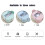 (Blue) 3 Compartments Lunchboxes Food Bento Boxes 6
