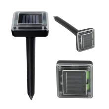 2X Solar Ultrasonic Garden Deterrent Repeller Animal Bird Cat Pest Dog