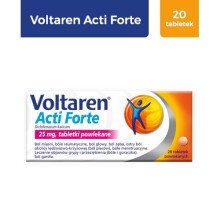 Voltaren Acti Forte 25mg, 20 film-coated tablets Pain Relief