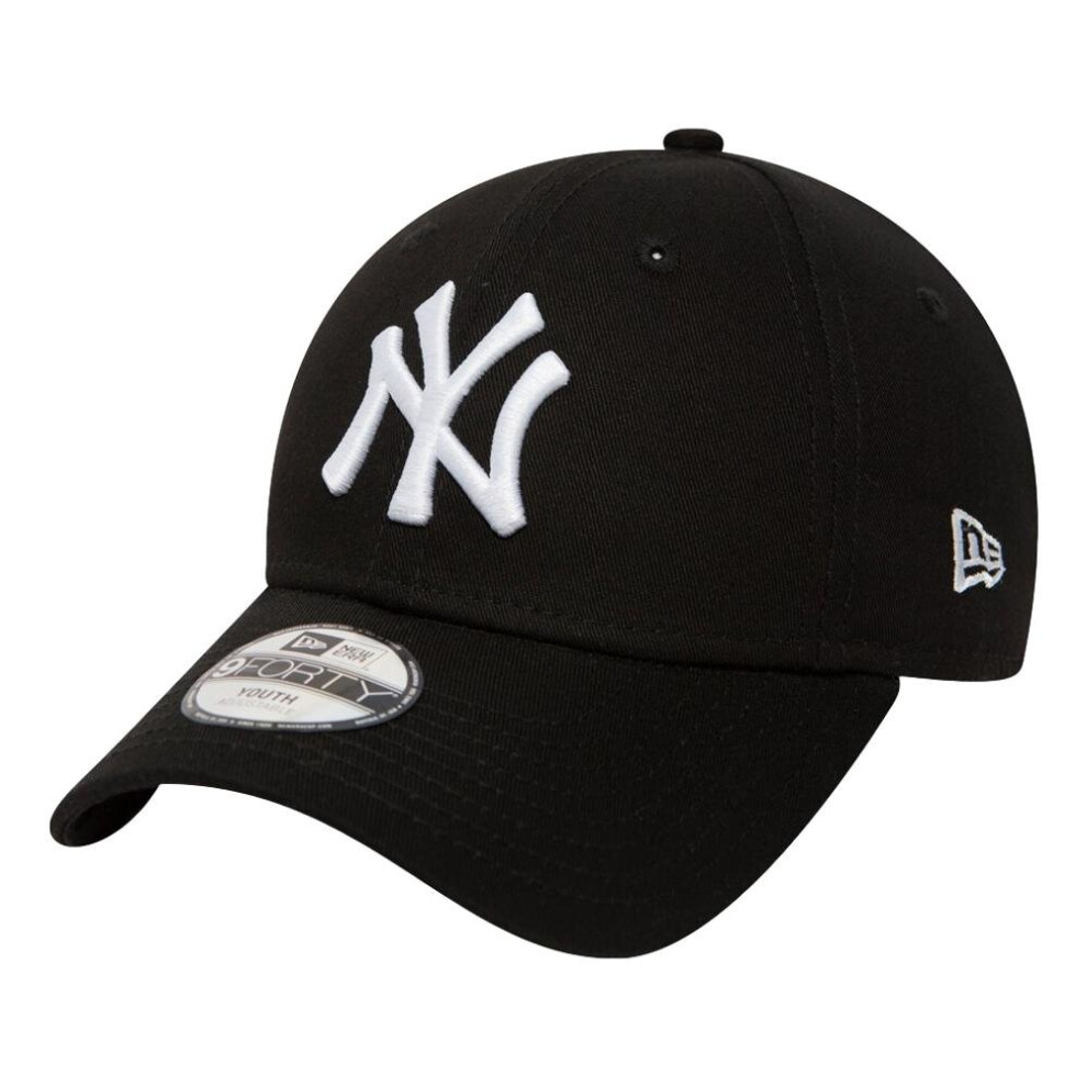 (Child, Black) New Era NY Yankees Essential Kids 9 Forty Cap - Black - Child