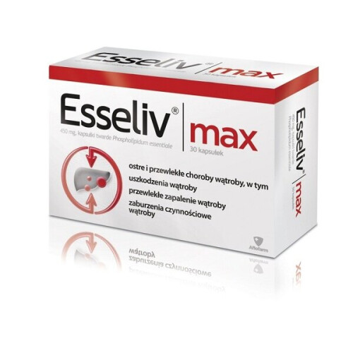 Esseliv Max, 30 capsules Liver Support Protection