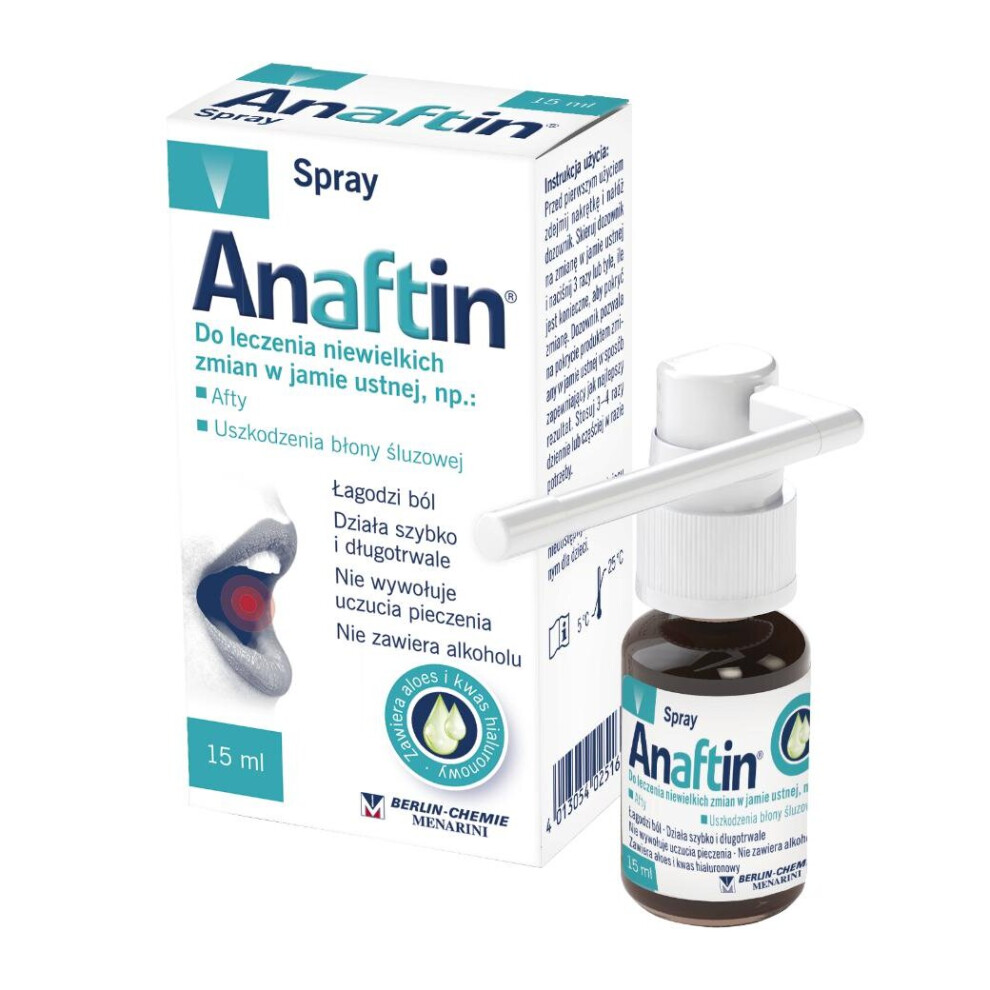 Anaftin spray, 15ml