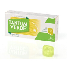 Tantum Verde, lemon flavor, 30 pastylek Sore Throat Cold & Flu