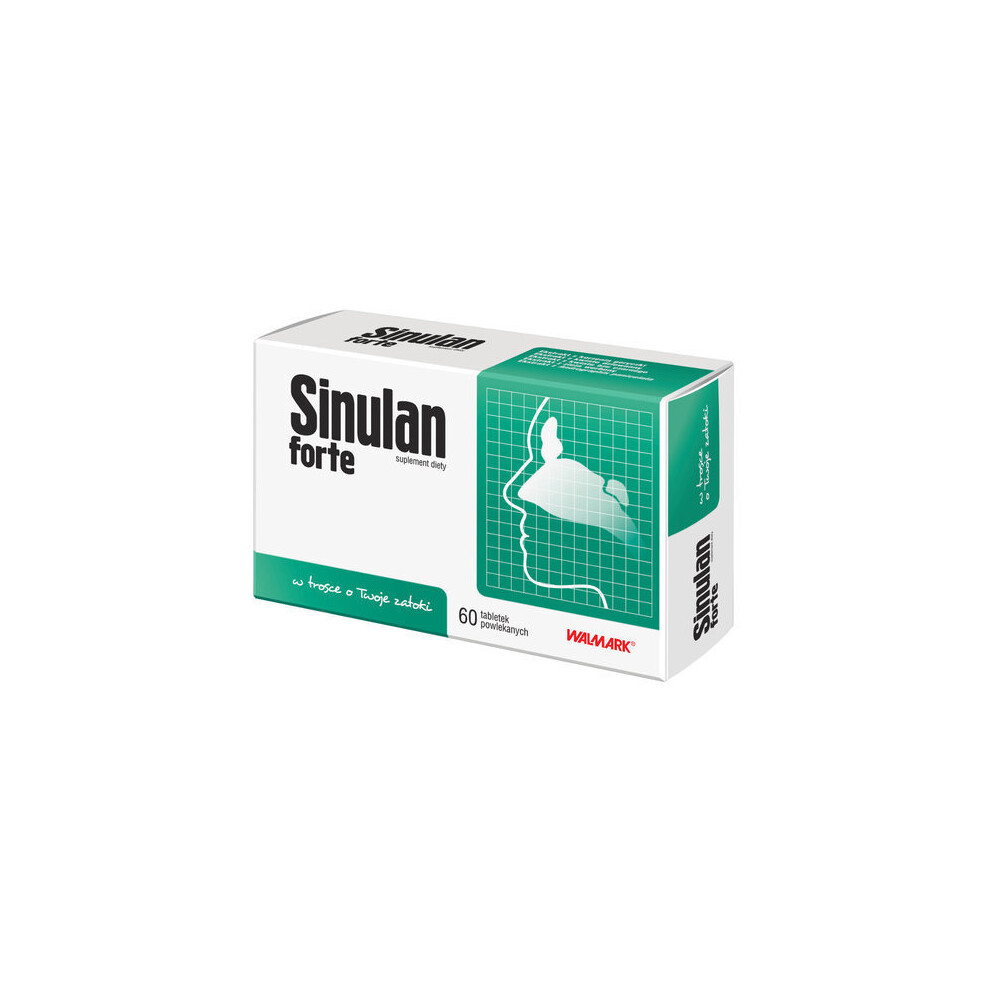 Walmark Sinulan Forte 60 Tablets Sore Throat Cold & Flu