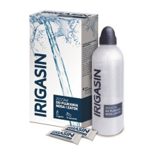Irigasin Nasal Rinse Kit: 12 Sachets + Bottle for Nose and Sinus Care